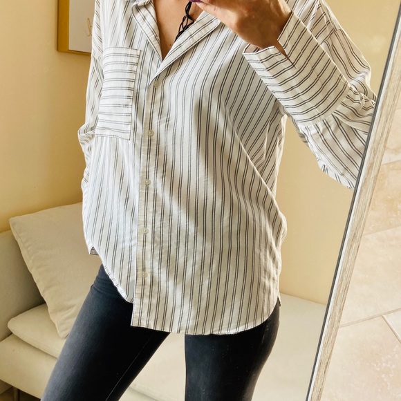 Calista long sleeve button down pocket shirt - Picture 5 of 8